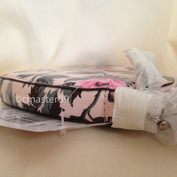 SOLD Coach Sleeping Rose Heart Coin Purse - Picture 6 of 8